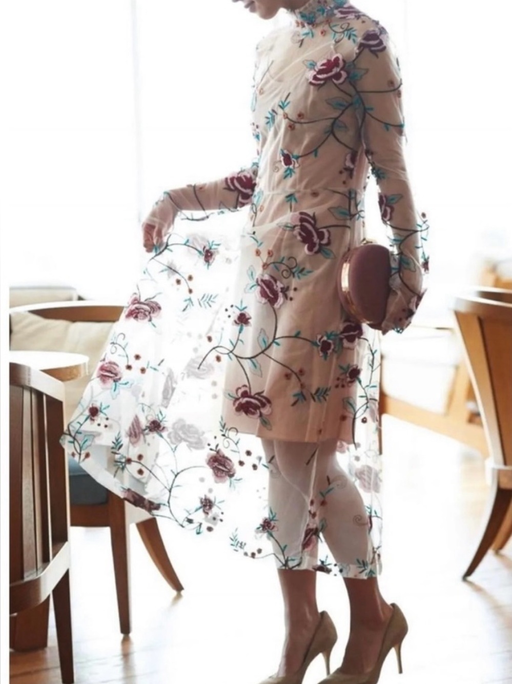Endless Rose Embroidered Women’s Dress